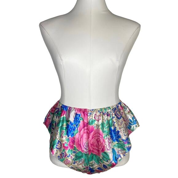 Vintage Victoria’s Secret Floral High Cut Panties size Small - Picture 2 of 10